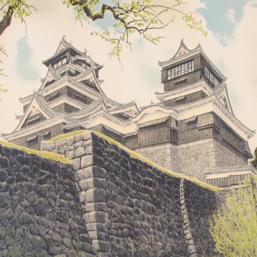 阿蘇・熊本の絵