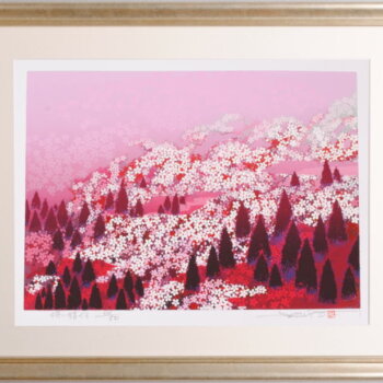 池上壮豊 桜・絹ぐも