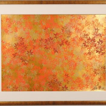 今井俊満 紅葉