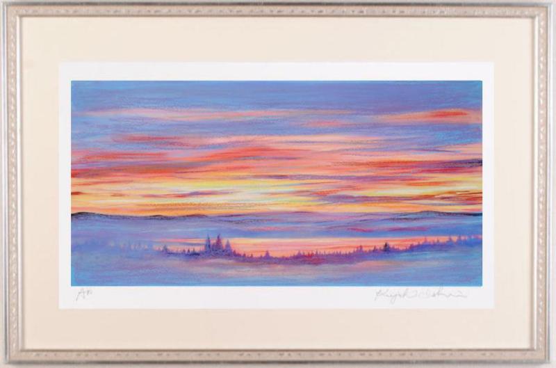 石井清 ルオベシの夕景・G