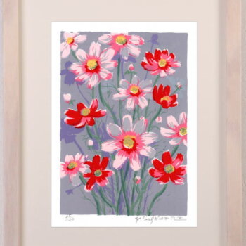 菅原靖 コスモス(秋桜)