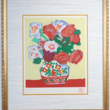 梅原龍三郎  薔薇