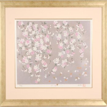 宇野千代  うす墨の桜