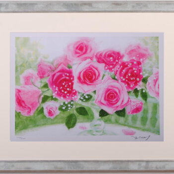 山口英明 テラスの薔薇