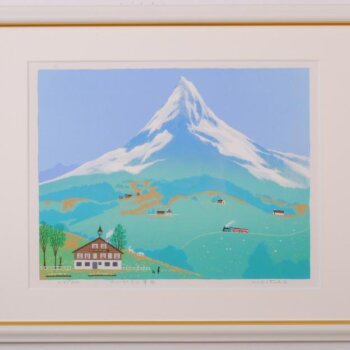 吉岡浩太郎 アルプスの草原